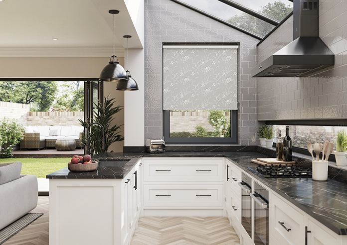 Laura Ashley Pussy Willow, Steel - Roller Blind - Image 3
